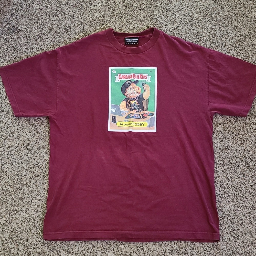 The Hundreds Limited+Additions Garbage Pail Kids Bloggy Bobby T-Shirt Mens XL